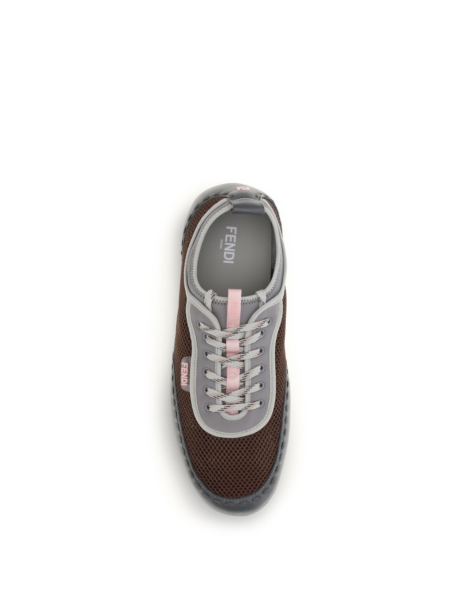 Sneakers Leather and Mesh
