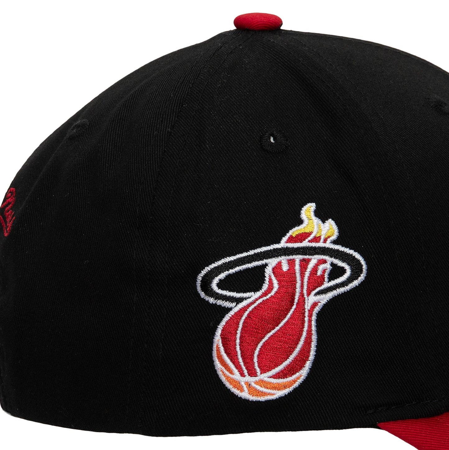 Men's Mitchell & Ness NBA Highlight Real Snapback Hwc Heat Dwyane Wade