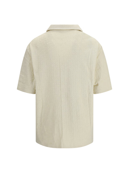 Bowling Shirt Terry Cream