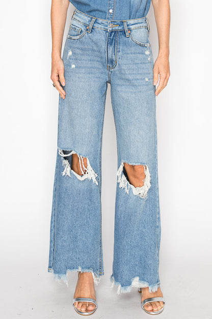 Vivienne High Rise Relaxed Flare Jeans