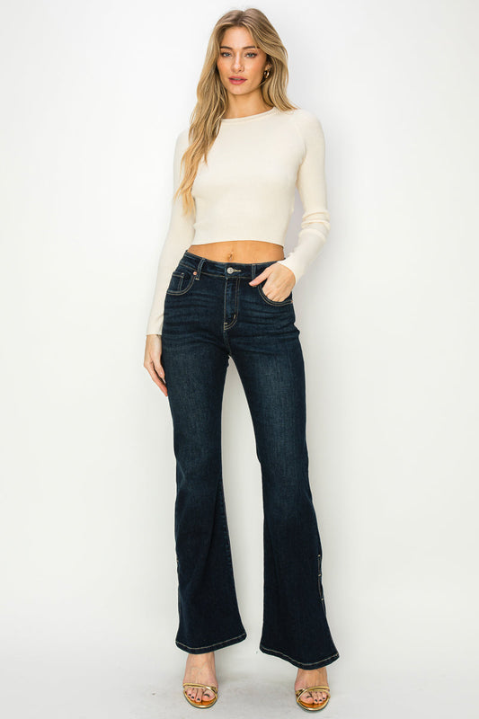 High Rise Flare Jeans