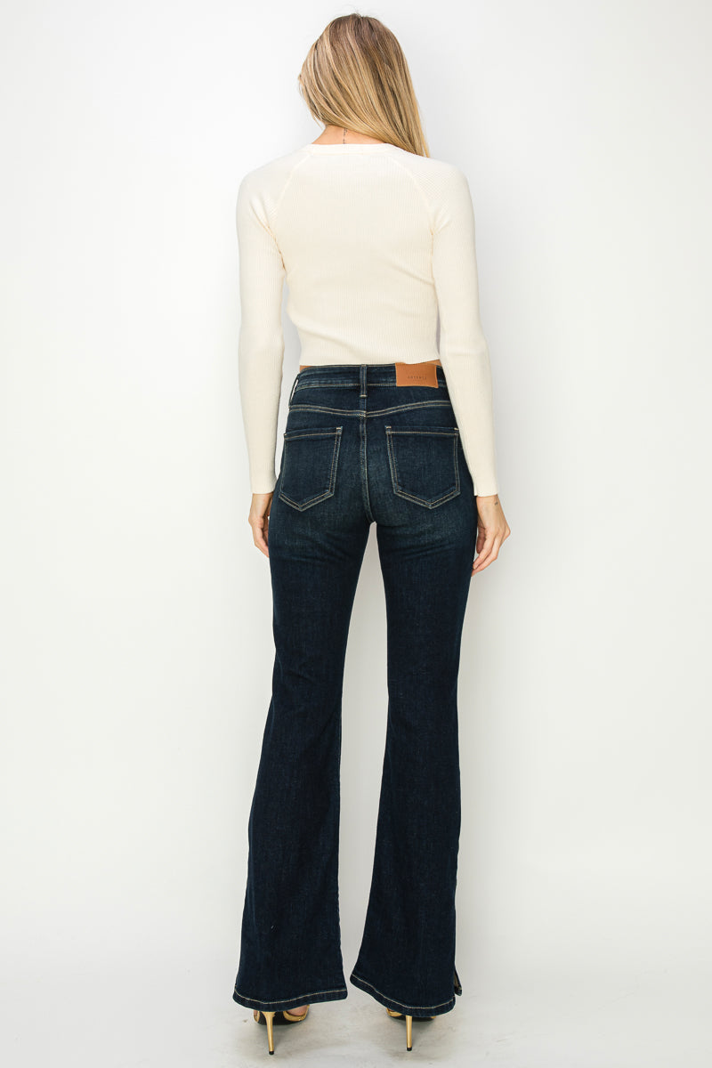 High Rise Flare Jeans