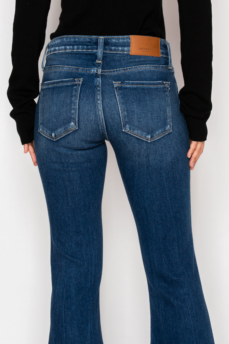 Margaret Low Rise Stretch Vintage Flare Jeans (Reg & Plus)