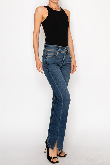 Simone Tummy Control High Rise Bootcut Jeans