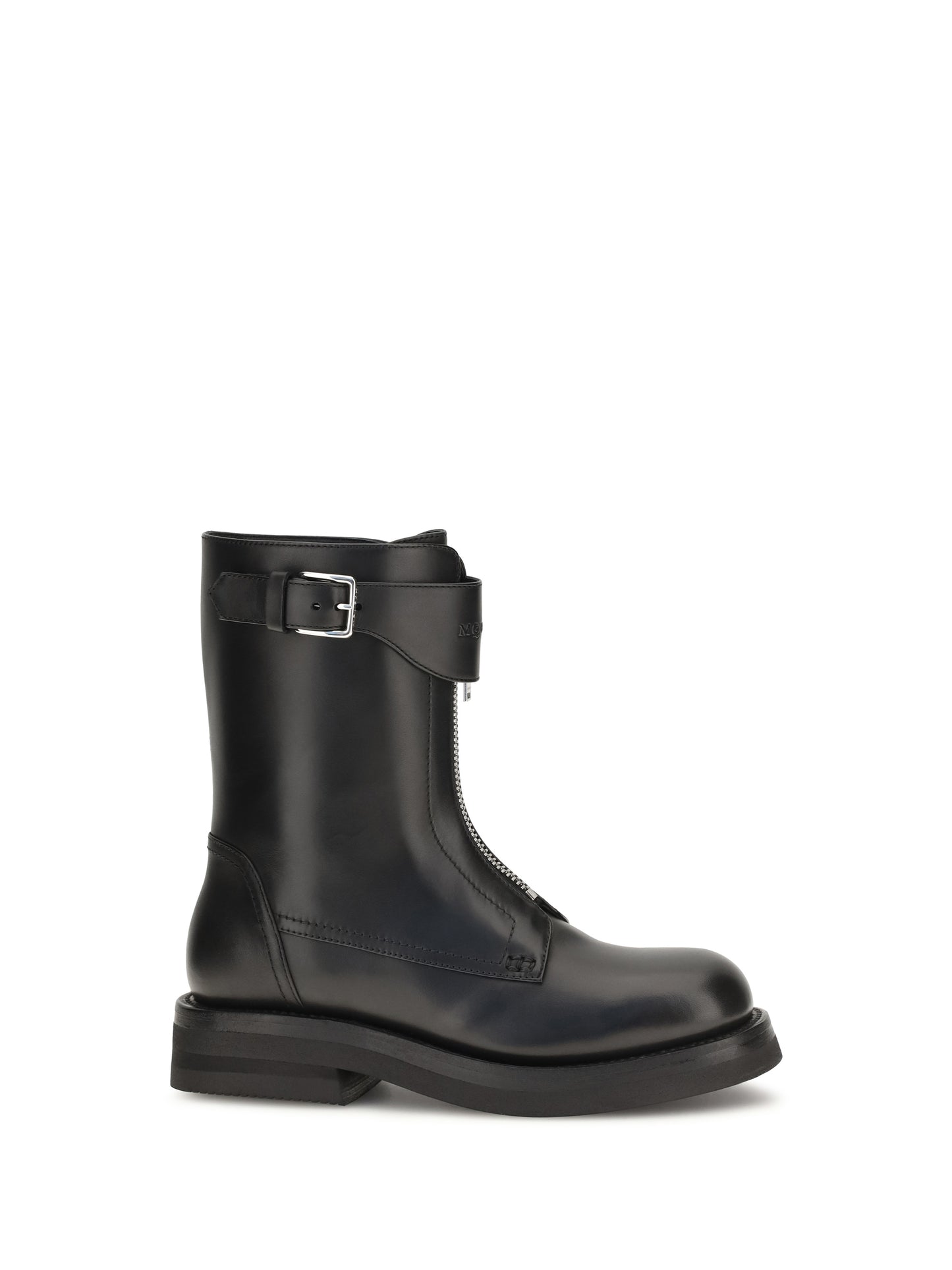 Leather Boots Black