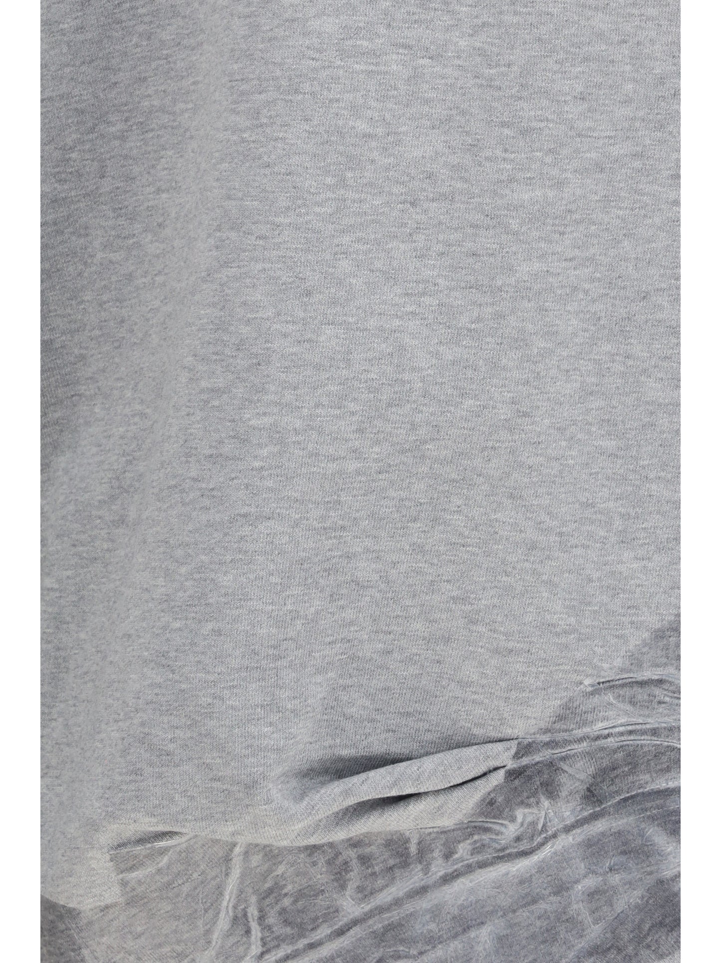 Sweatshirt Taped Jersey Grey Melange