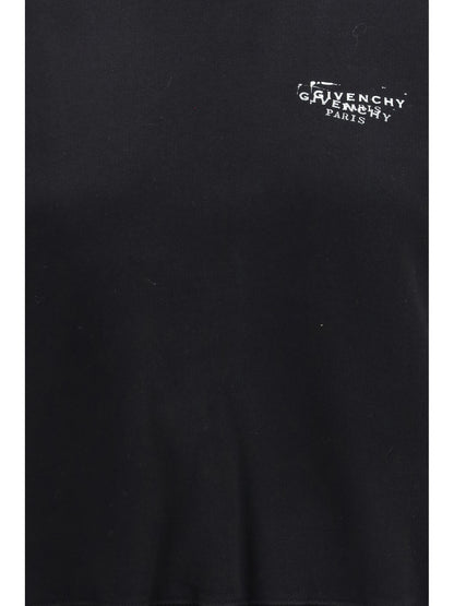 Sweatshirt Brushed Fabric Black