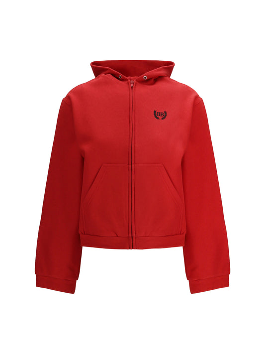 Hoodie Laurel Classic Red/Black