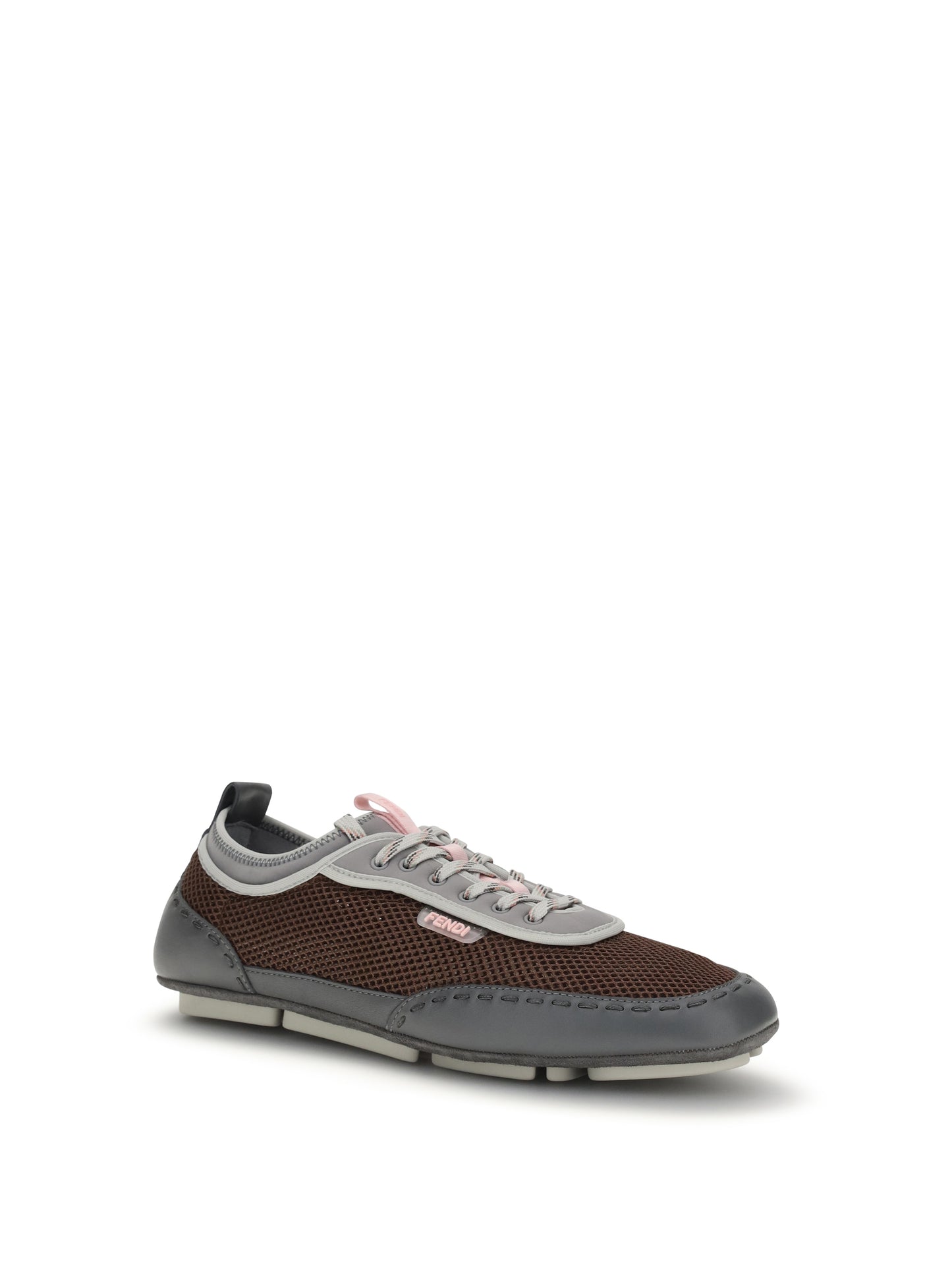 Sneakers Leather and Mesh