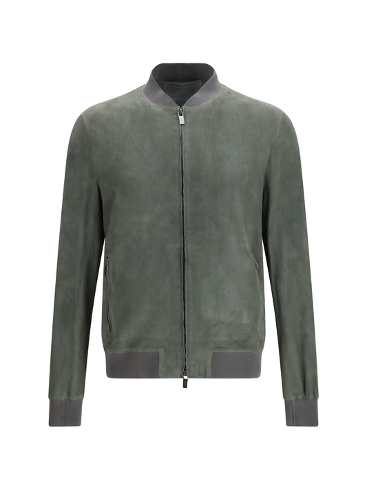 Jacket Grey Suede