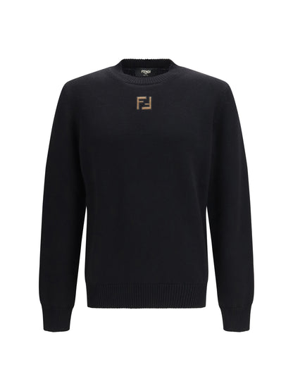 Wool Pullover Black/Hazelnut