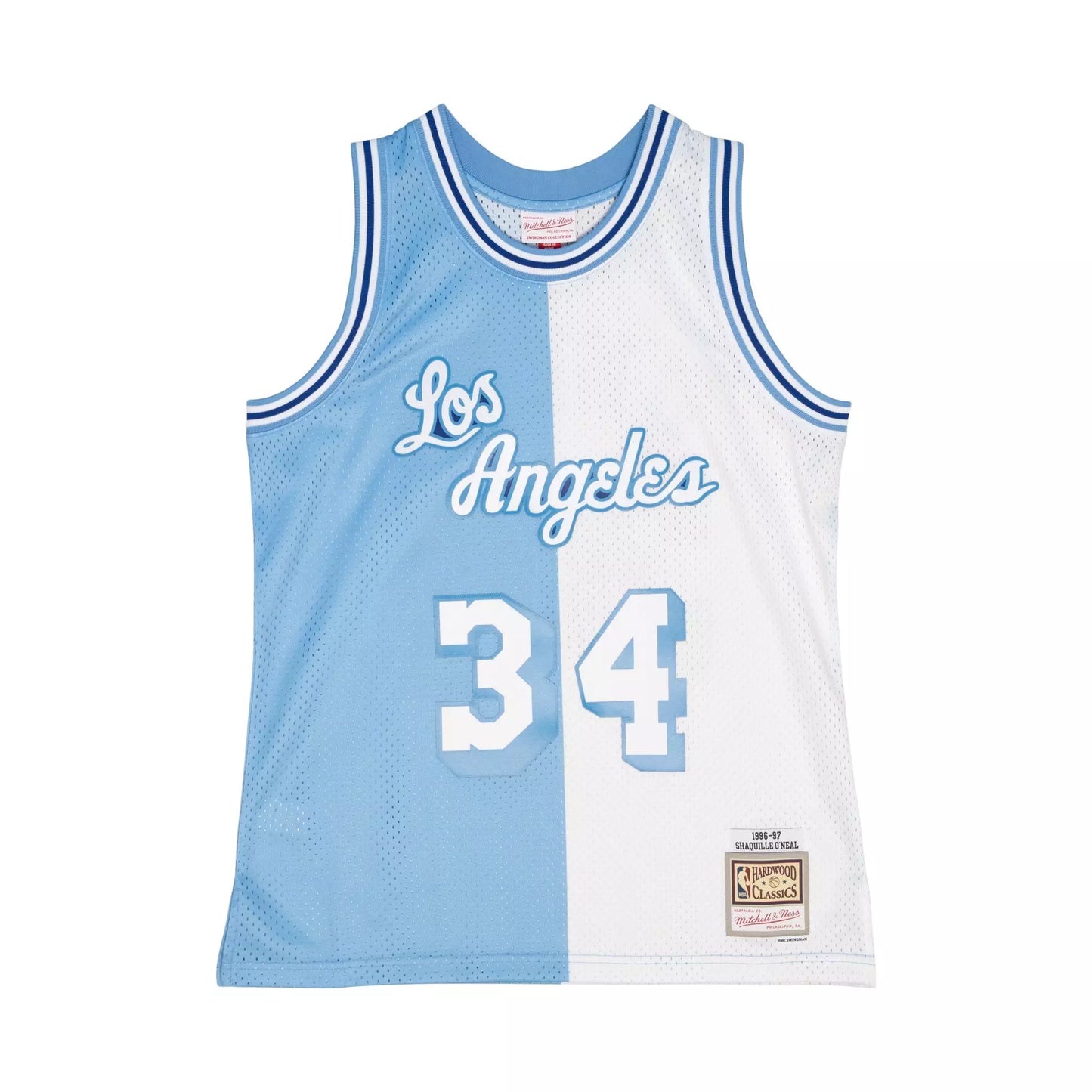 Mitchell & Ness NBA Split Swingman Jersey La Lakers 1996 Shaquille O'Neal