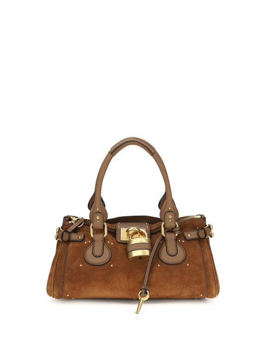 Handbag Paddington Suede Vintage Brown
