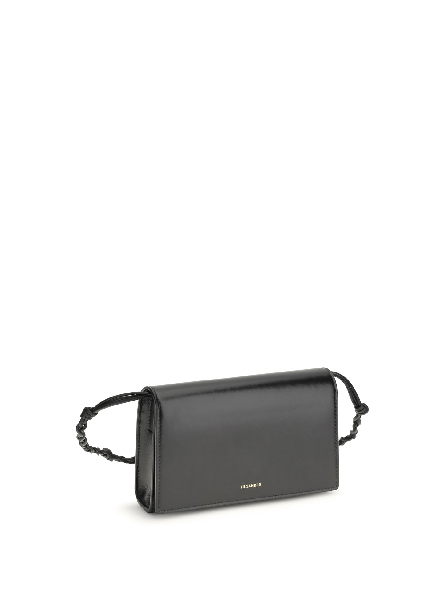 Wallet Tangle Black Calf Leather