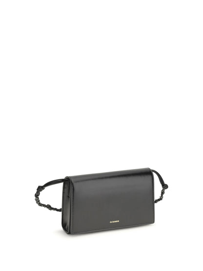 Wallet Tangle Black Calf Leather