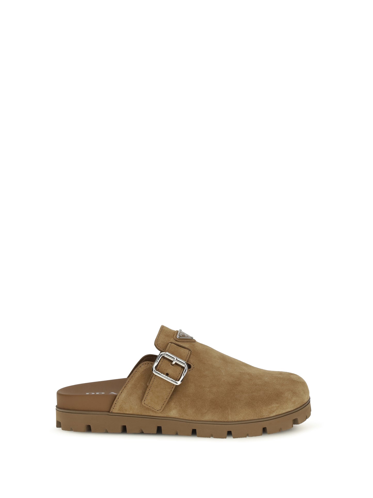 Suede Mules Cinnamon
