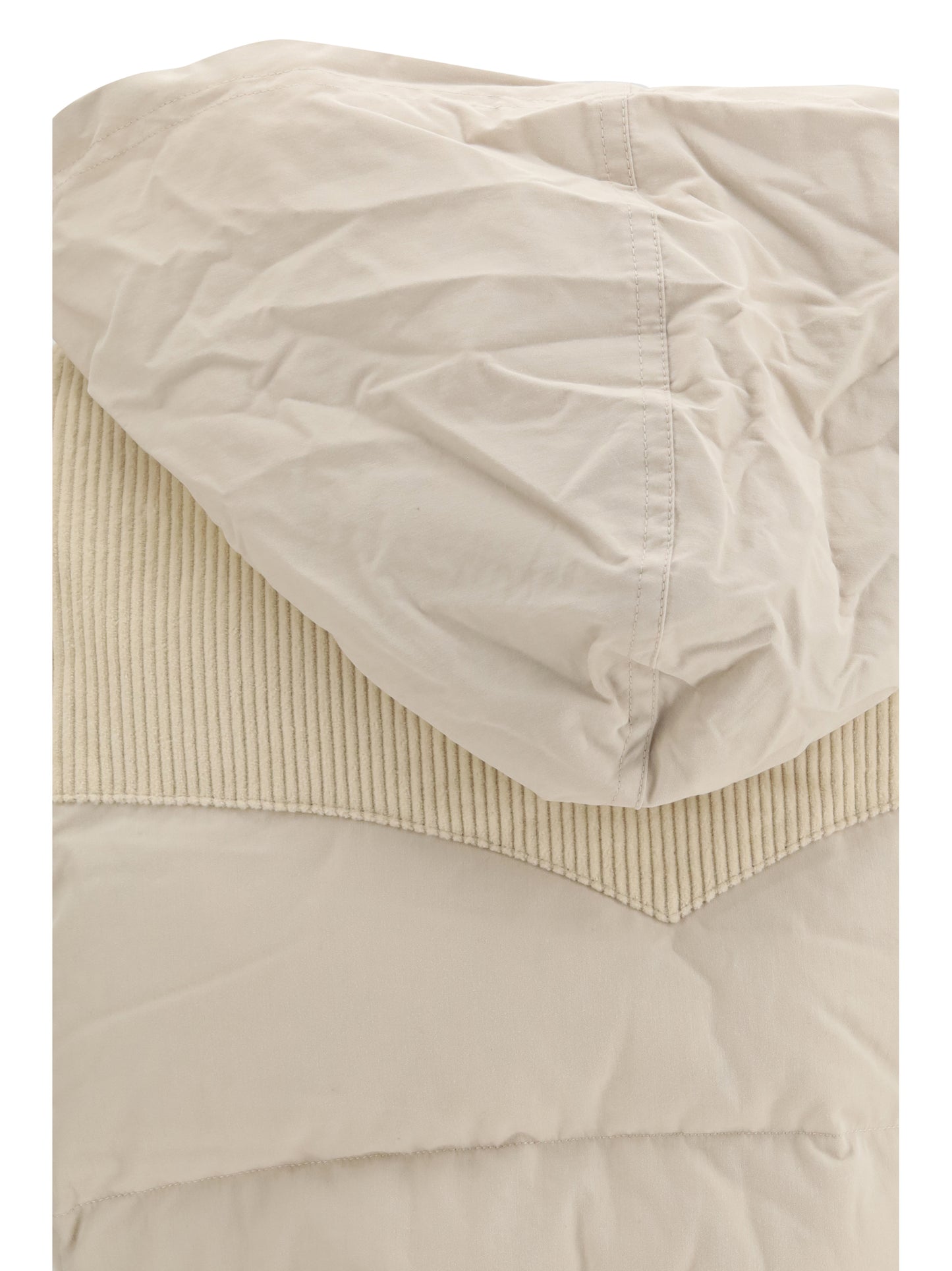 Padded Gilet Olfa Ecru