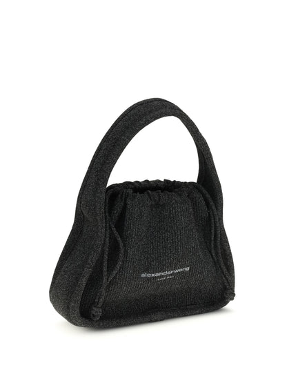 Handbag Ryan Large Reflective Charcoal