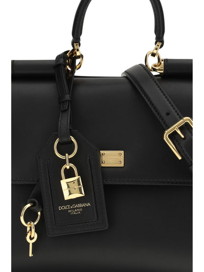 Shoulder Bag My Sicily Black Leather