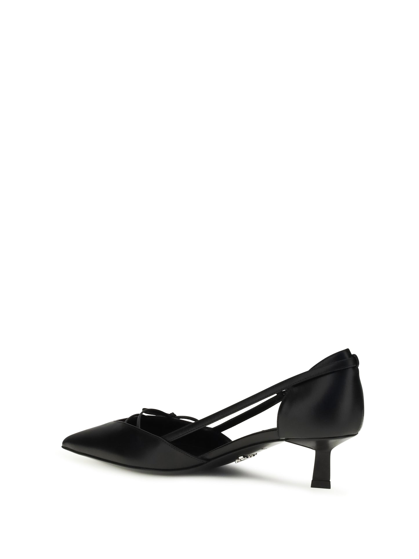 Pumps Side-Cut Black Calf