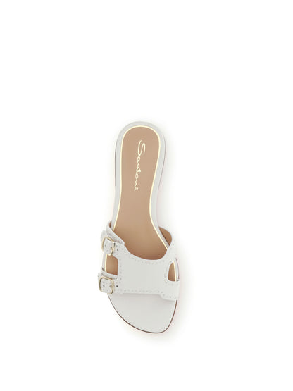 Sandals Leather White