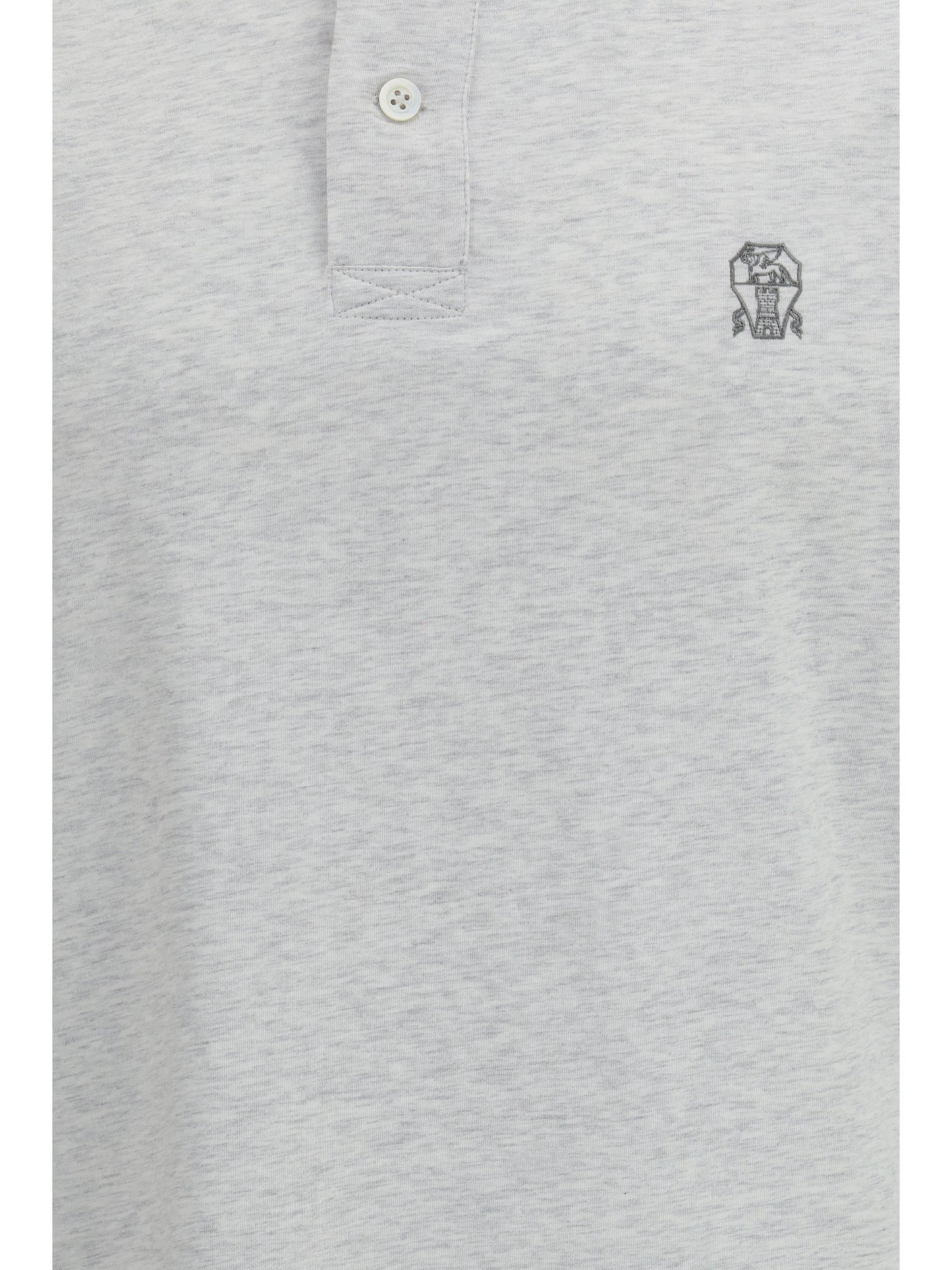 Polo Shirt Pearl/White