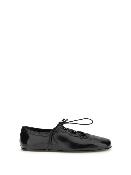 Lace-Up Shoes Rhea Black