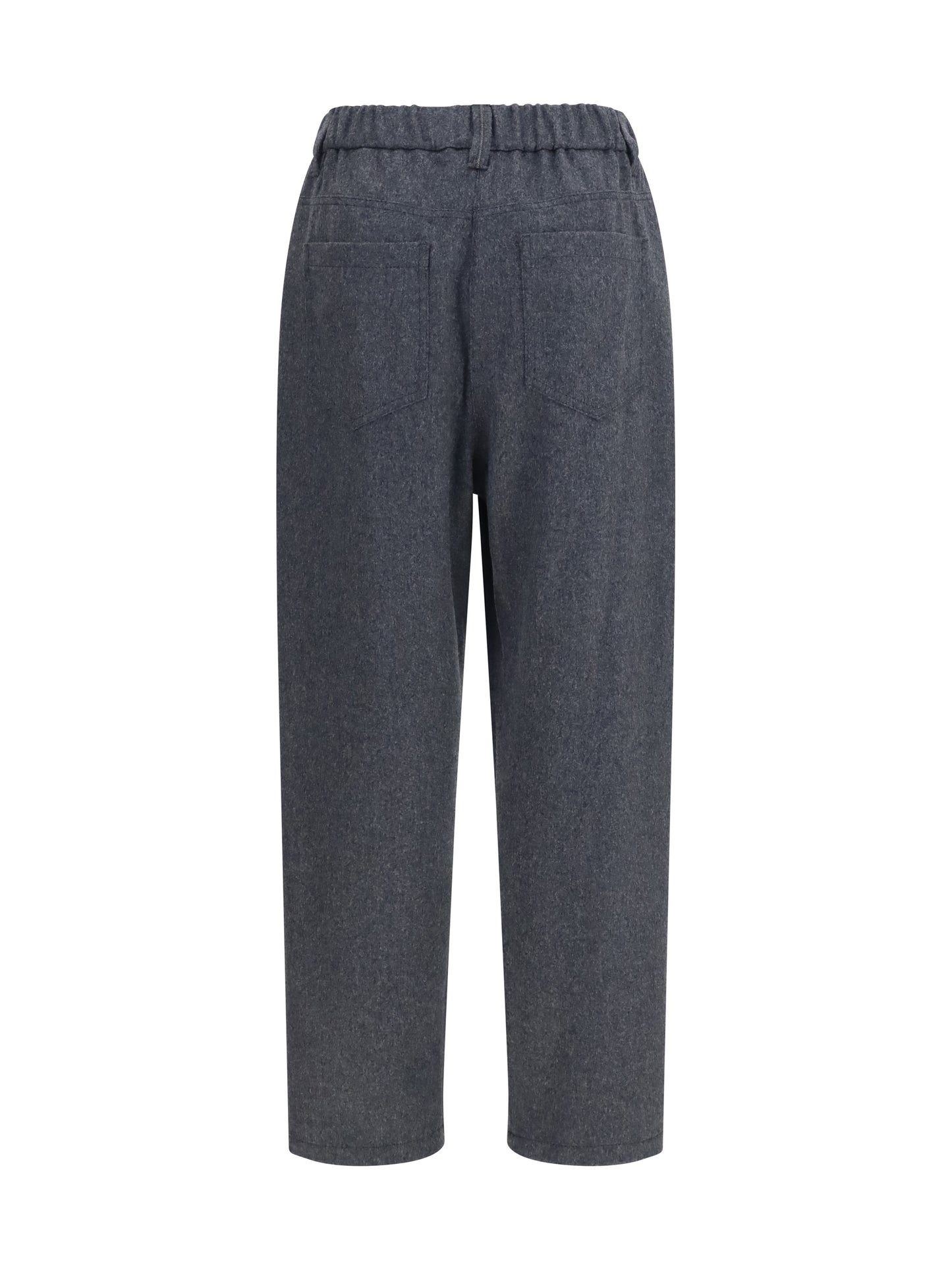 Pants Stretch Wool Anthracite