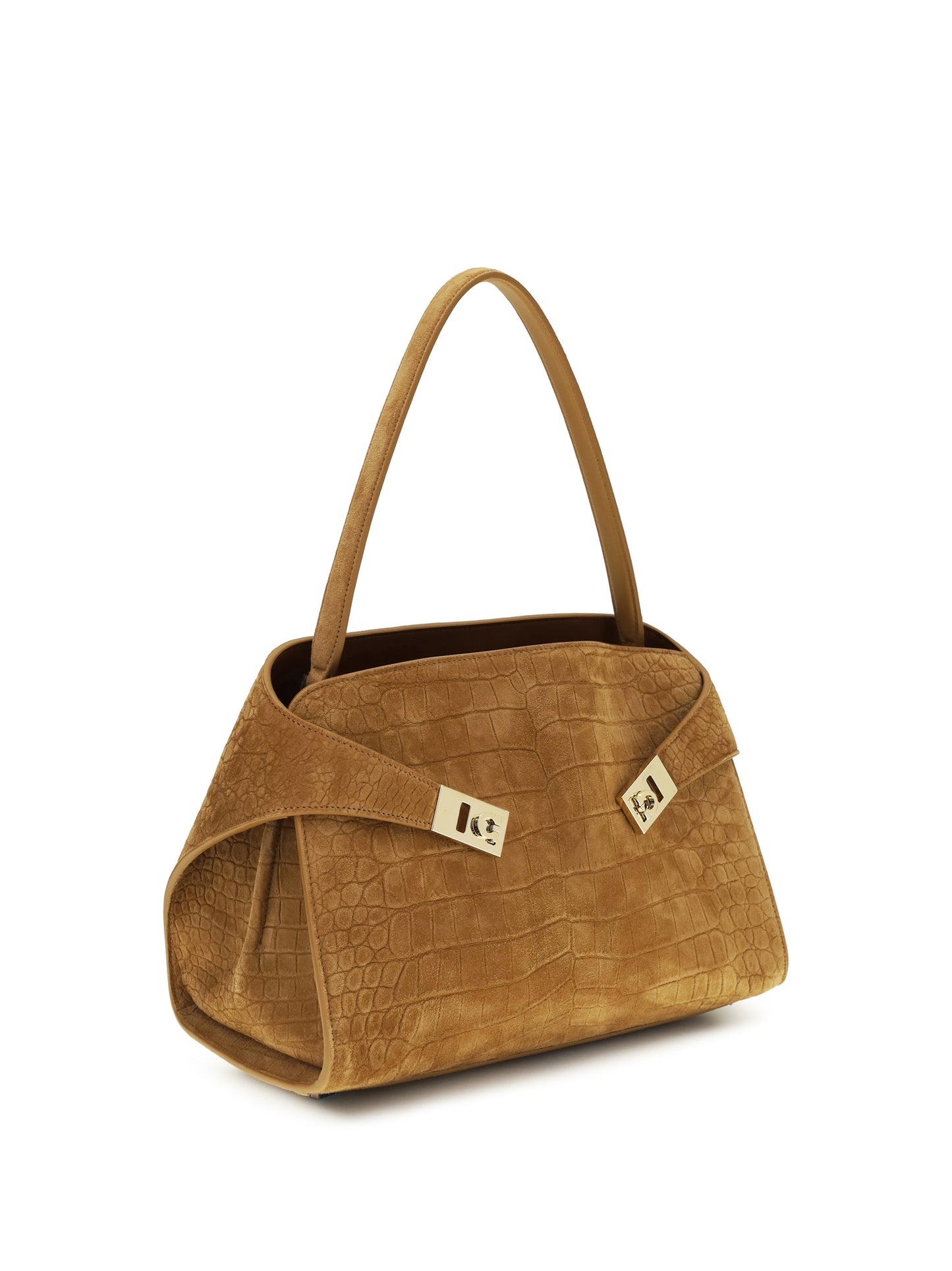 Shoulder Bag Hug Natural Suede