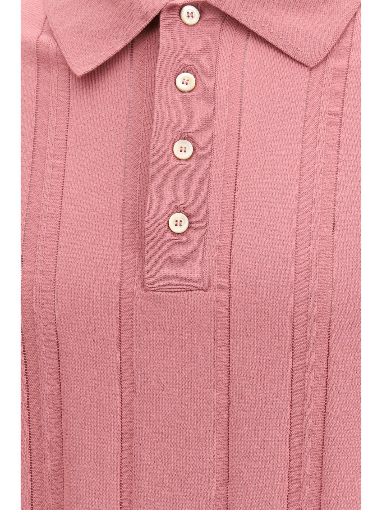 Cotton Polo Cyclamen Pink