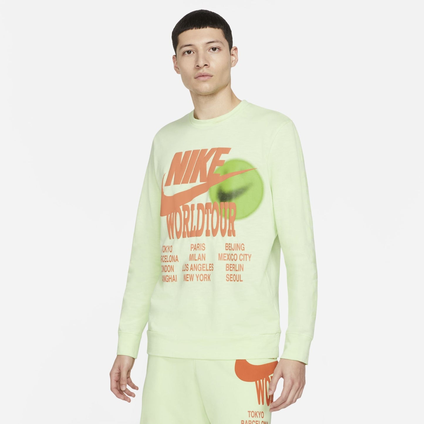 Nike Men's Sportswear World Tour Long Sleeve Shirt