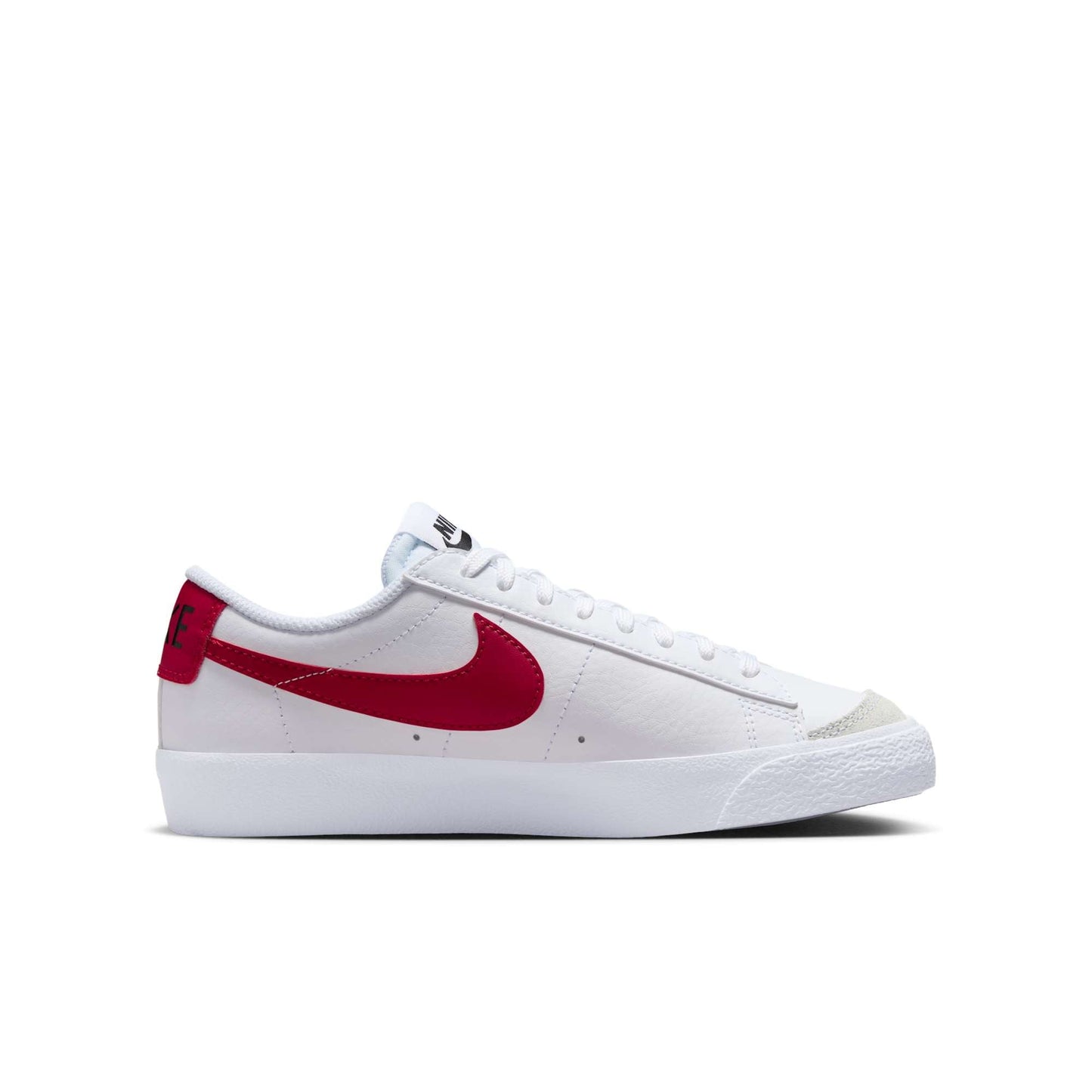 Nike Grade School Blazer Low '77 'White Black Gym Red' Gs Sneakers