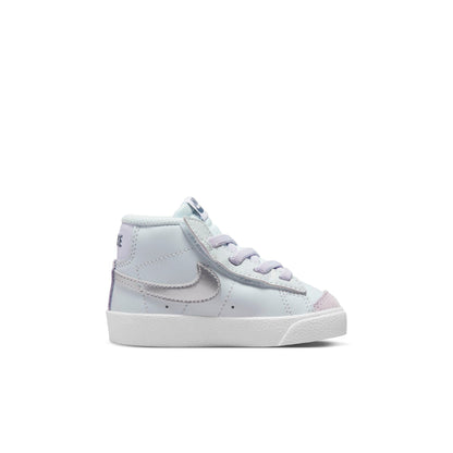 Nike Toddler Blazer Mid '77 Td 'Platinum Grape Metallic Silver' Sneakers
