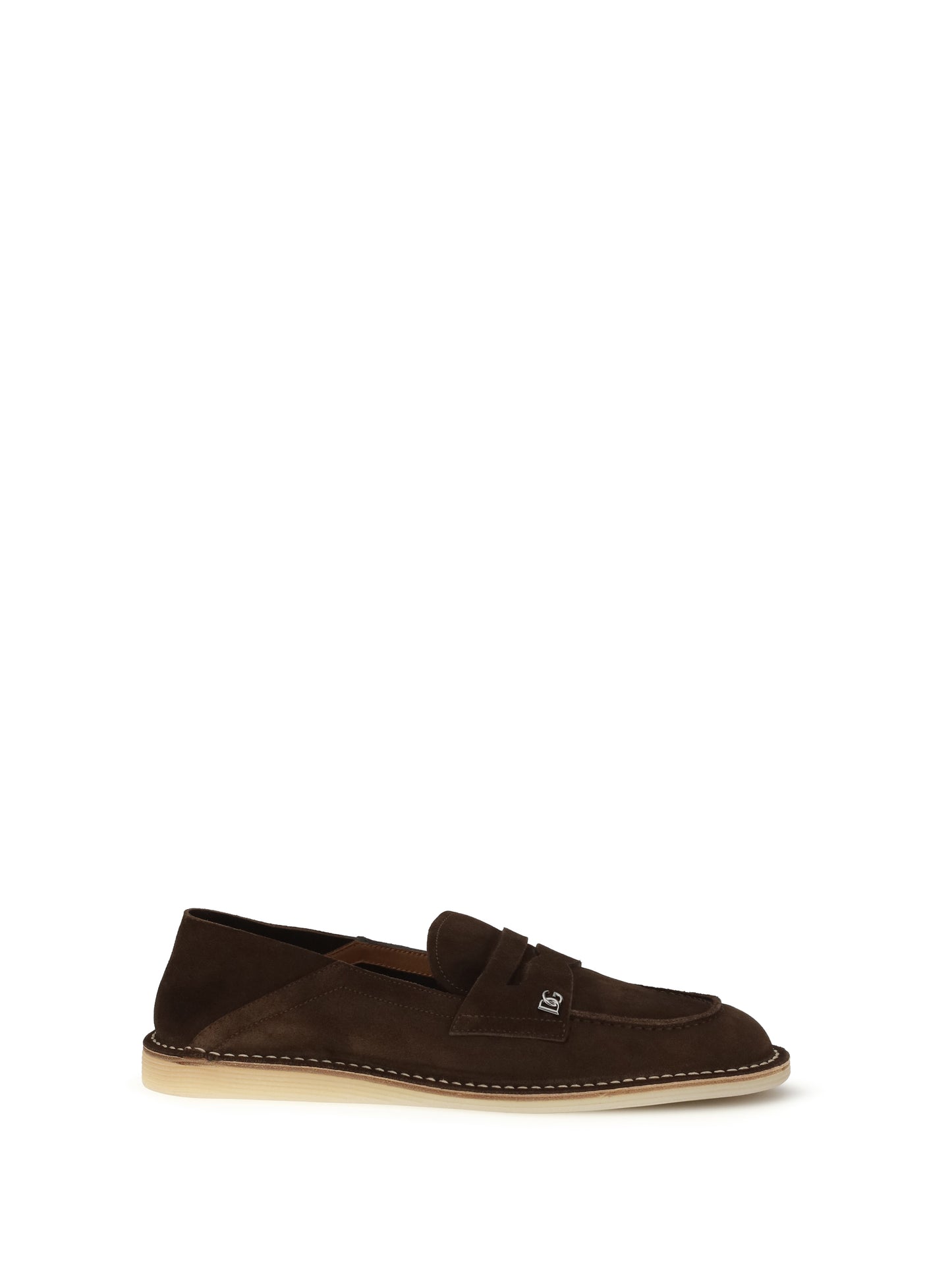 Loafers Suede Brown