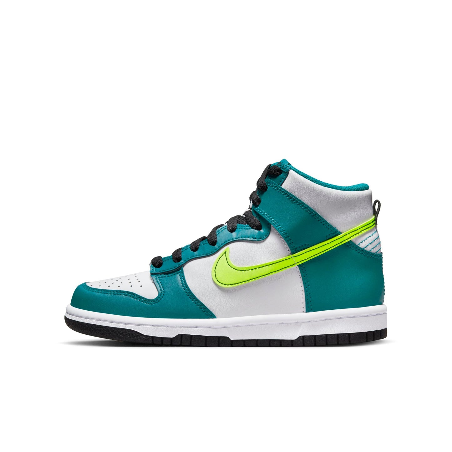 Nike Grade School Dunk High 'Bright Spruce Volt' Gs Sneakers
