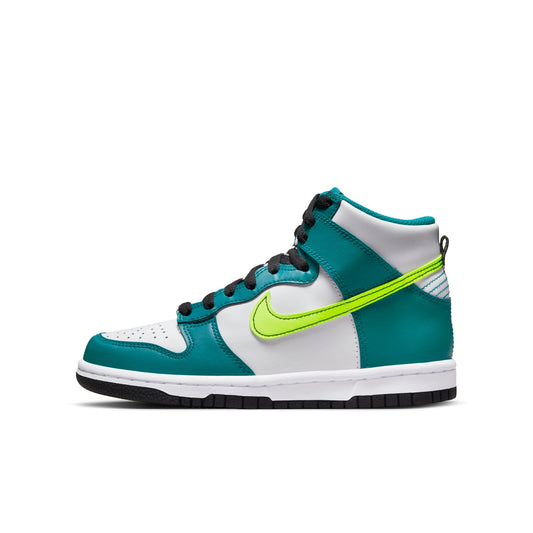 Nike Grade School Dunk High 'Bright Spruce Volt' Gs Sneakers