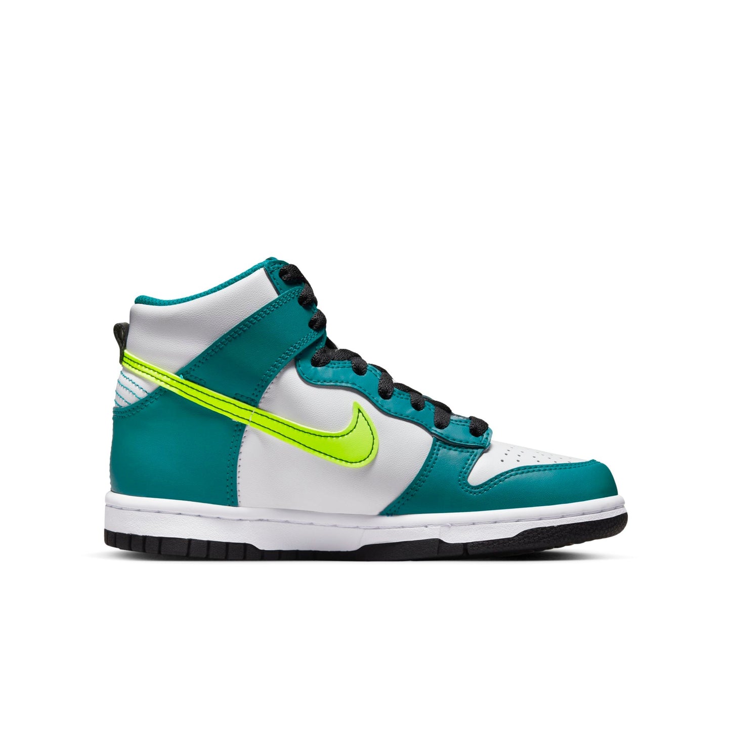 Nike Grade School Dunk High 'Bright Spruce Volt' Gs Sneakers