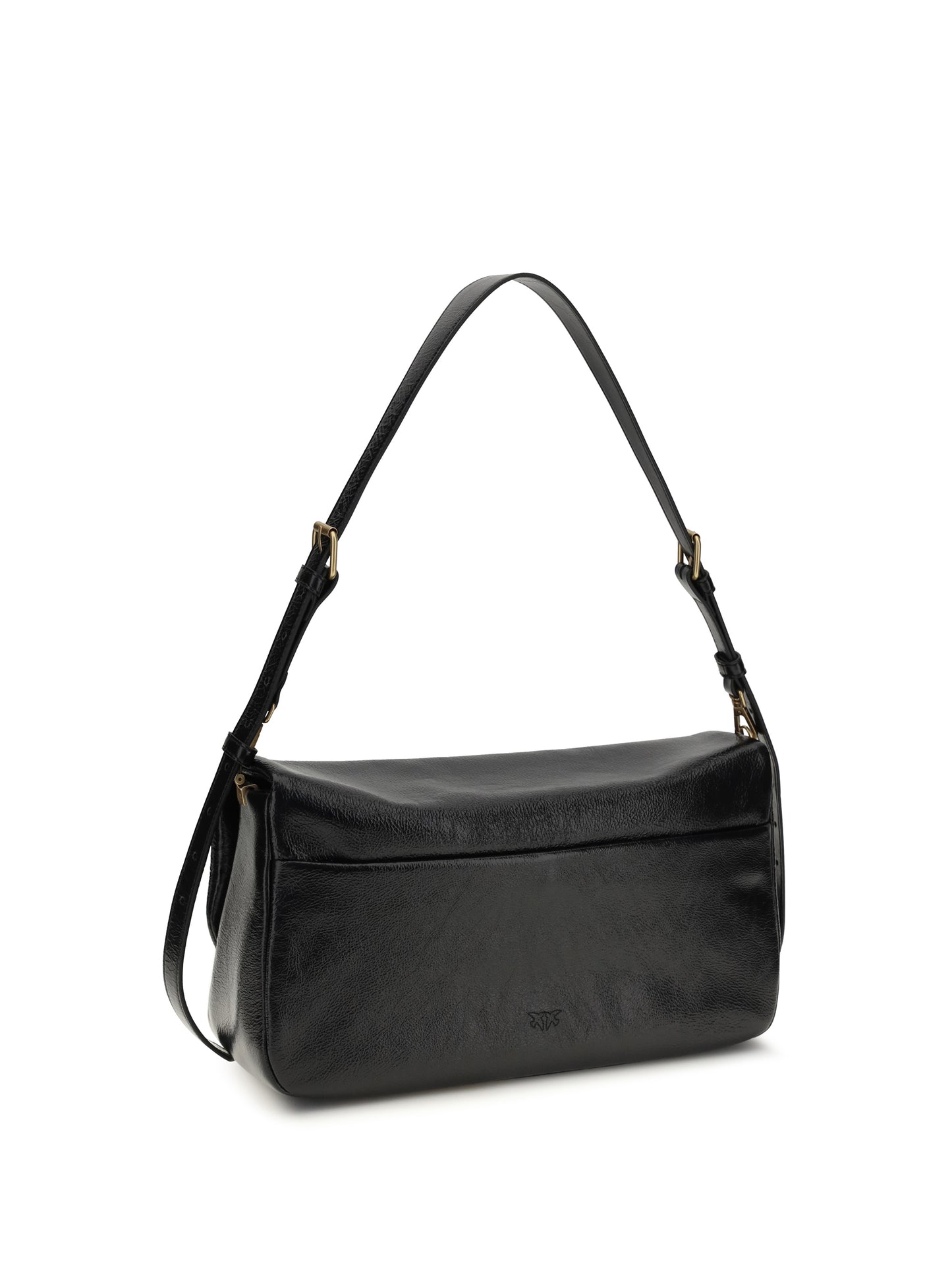Shoulder Bag Love Click Soft Black/Antique Gold