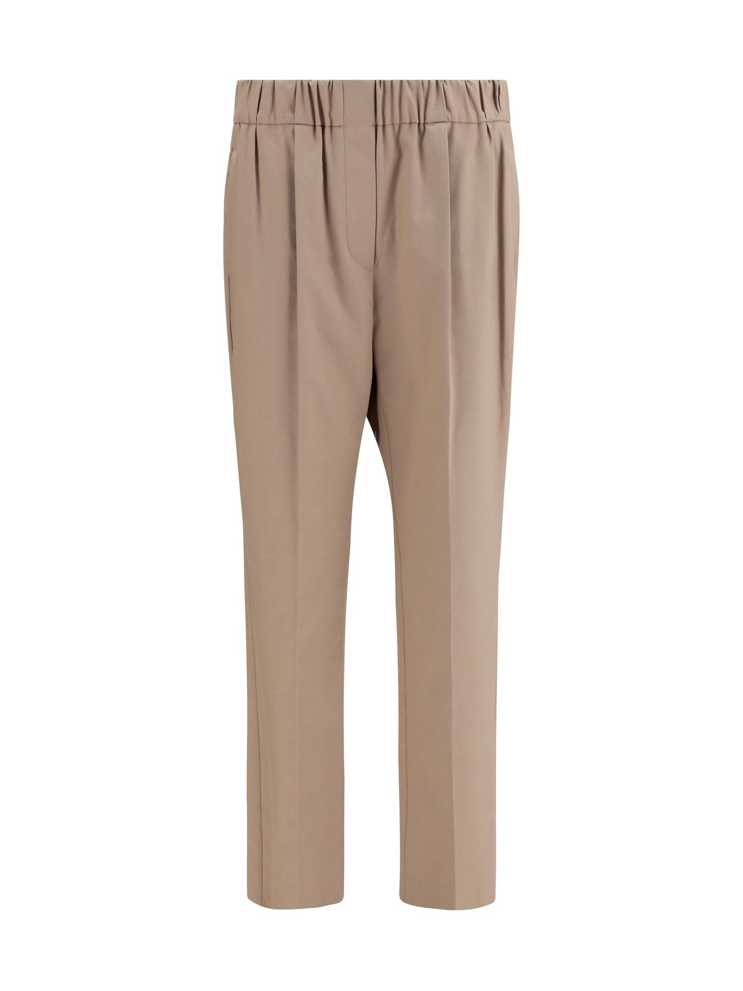 Cotton Trousers Bleeker Beige