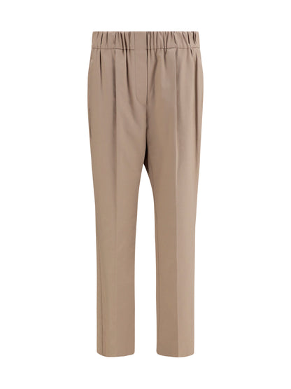 Cotton Trousers Bleeker Beige