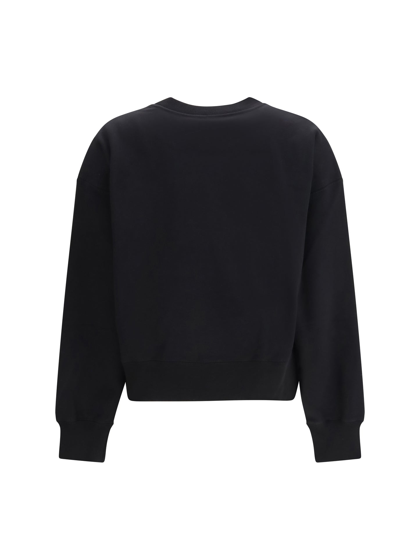 Sweatshirt Brushed Cotton Black/Mix