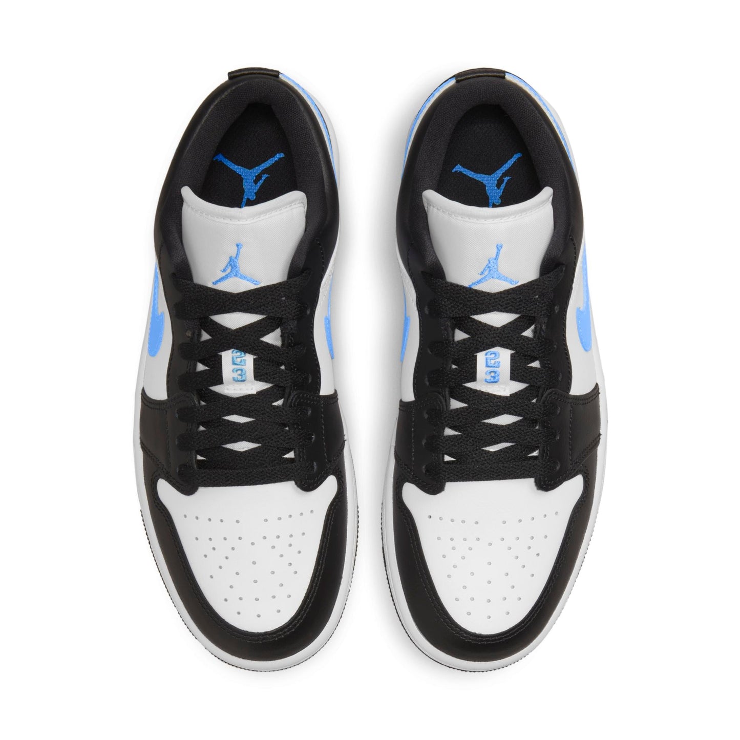 Black/University Blue-White-