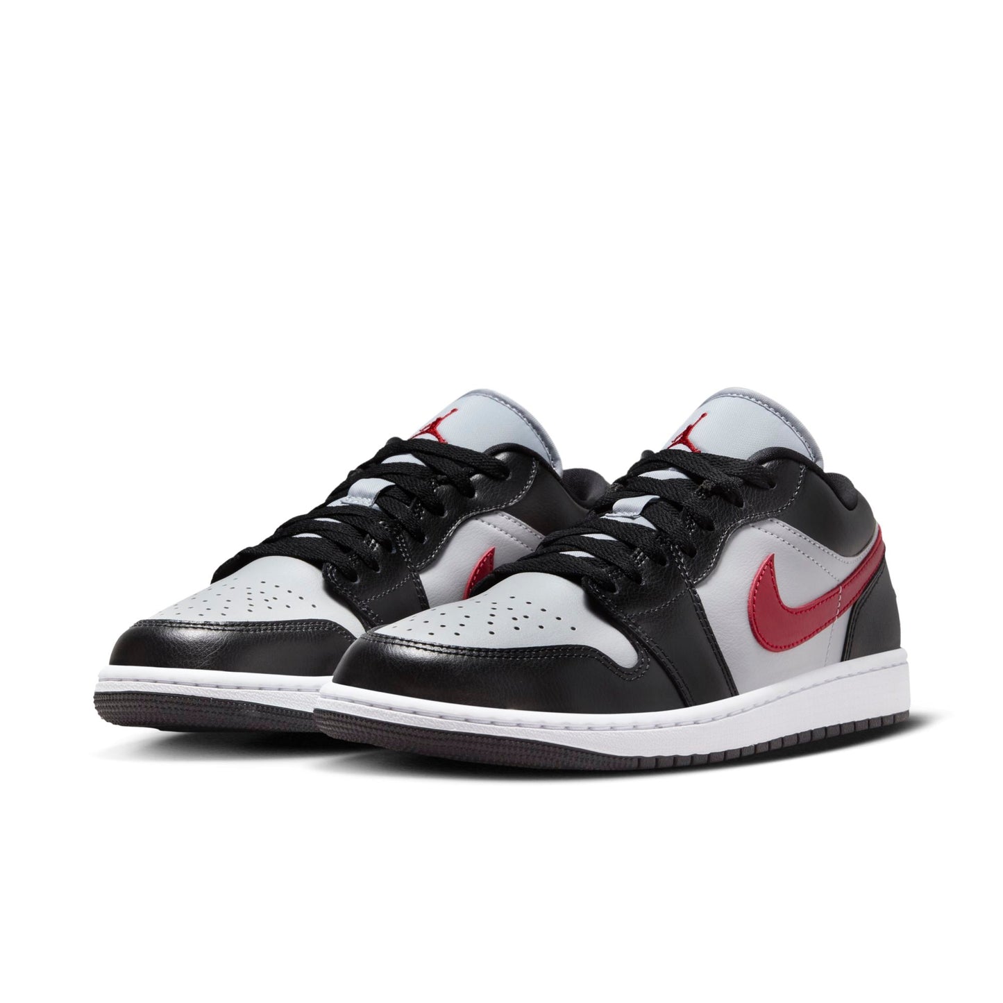 Air Jordan Women's Retro 1 Low 'Wolf Grey Gym Red' W Sneakers
