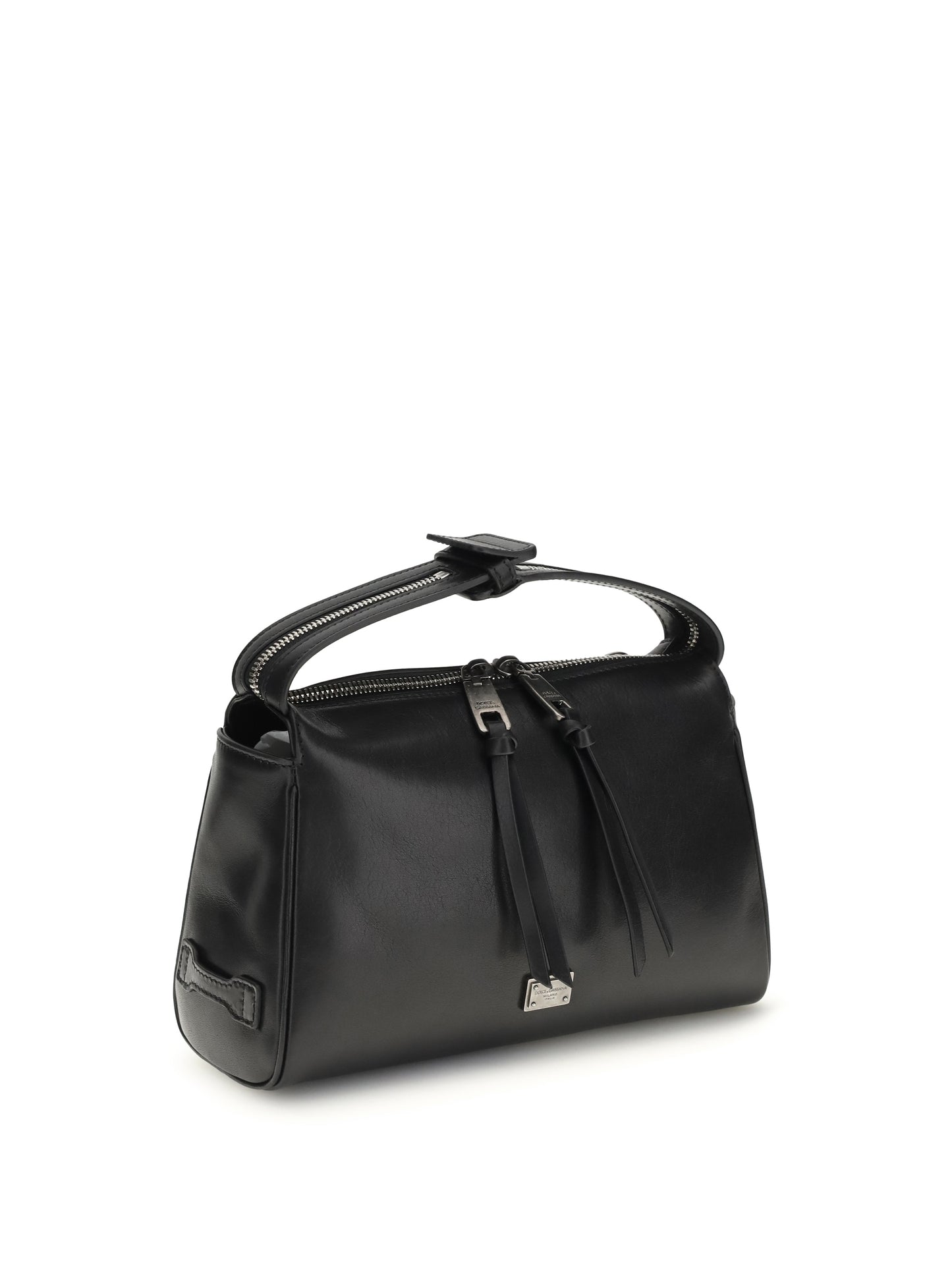 Handbag Vittoria Black Calfskin