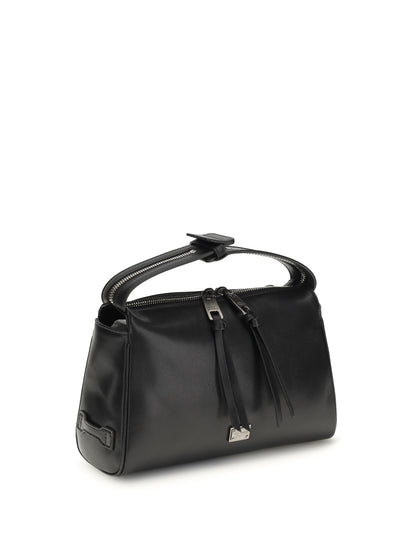 Handbag Vittoria Black Calfskin