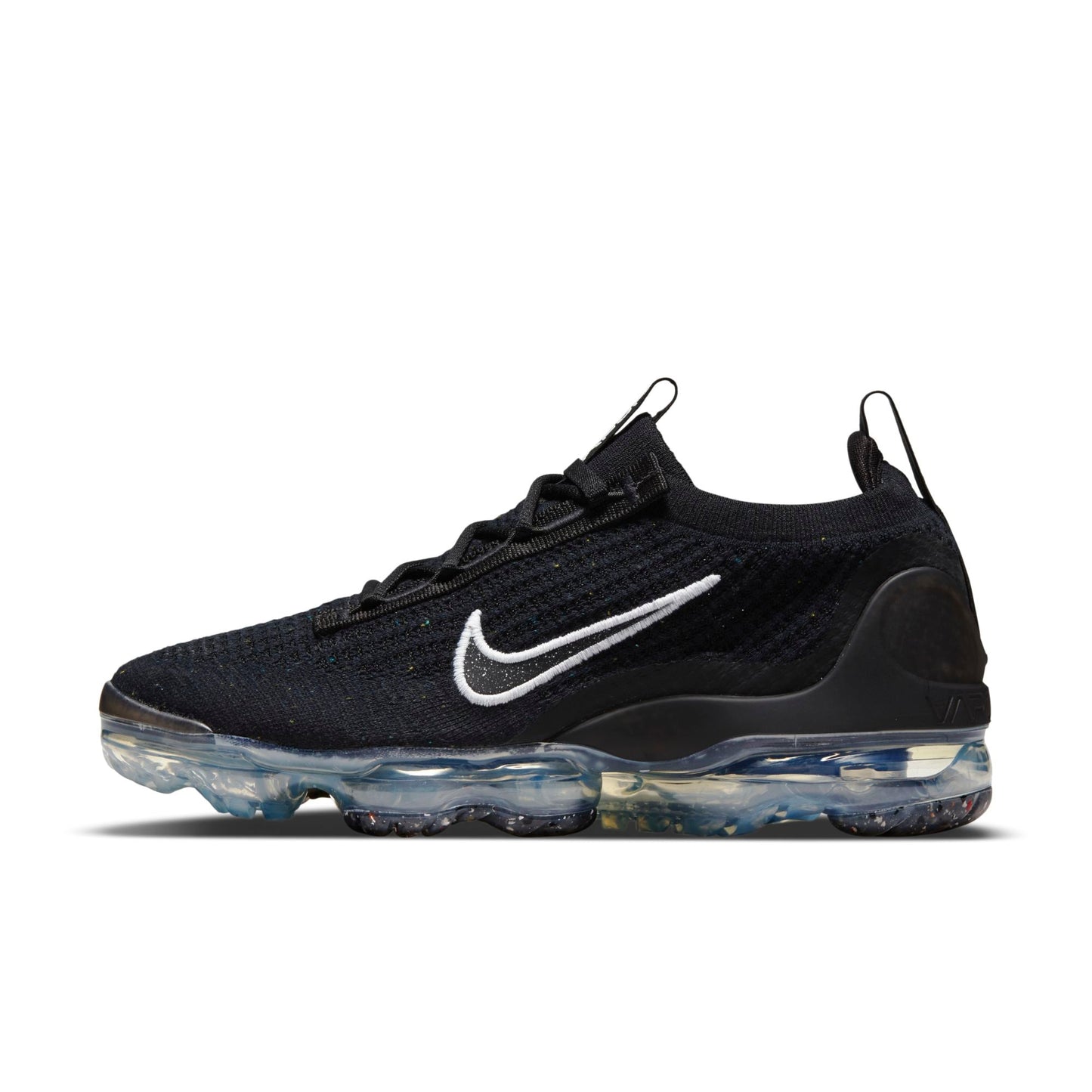 Nike Women's Air Vapormax 2021 Fk 'Black Metallic Silver' Sneakers
