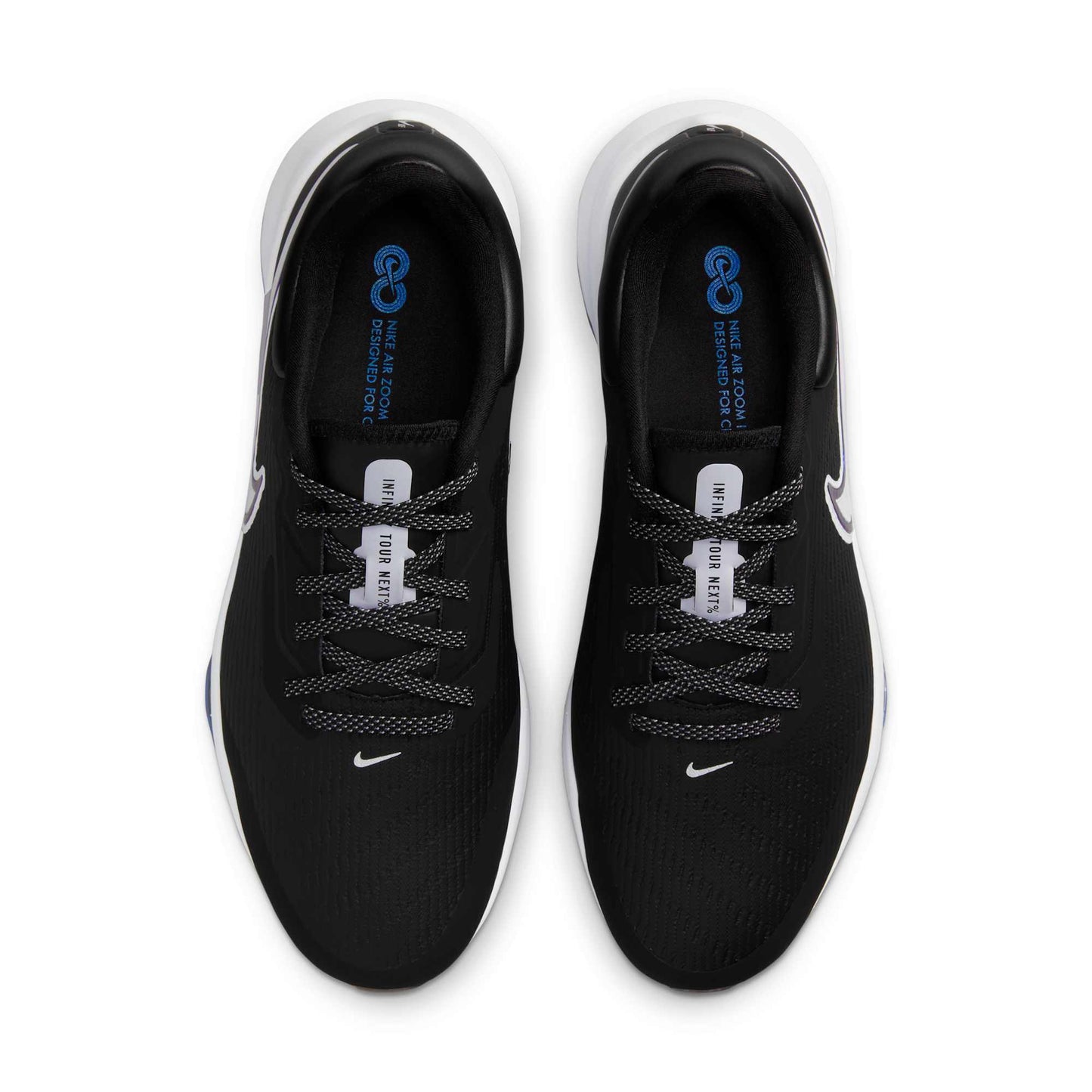 Nike Men's Air Zoom Infinity Tour Next% 'Black Photo Blue' No Lid Sneakers