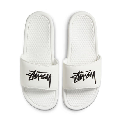 Nike Men's Benassi 'Stussy Cream' Sneakers