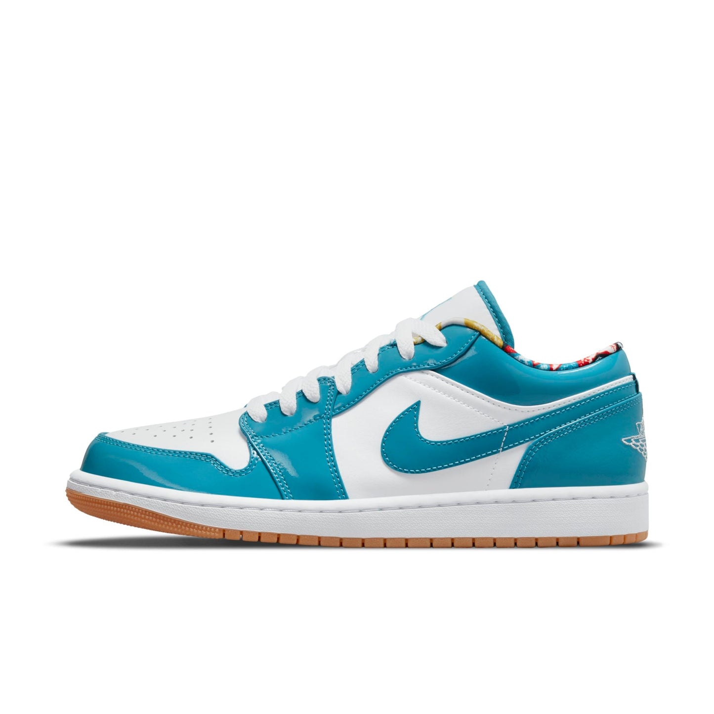 Air Jordan Men's Retro 1 Low Se 'Barcelona Cyber Teal' Sneakers