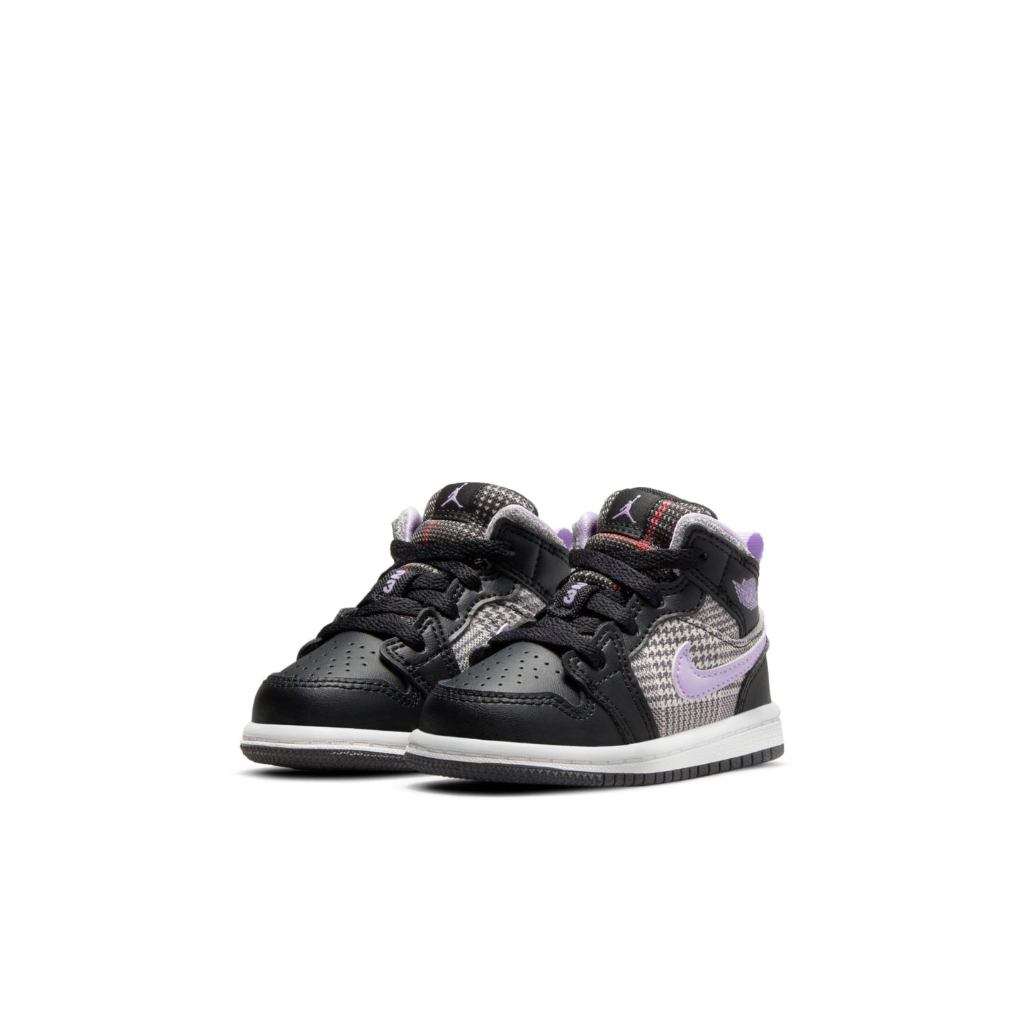 Toddlers Air Jordan Retro 1 Mid 'Houndstooth' (Td)